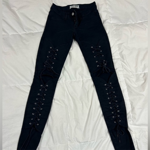 Tally Weijl so sexy and stunning pants size 34 equal us 24 they’re black and wow - Picture 4 of 8